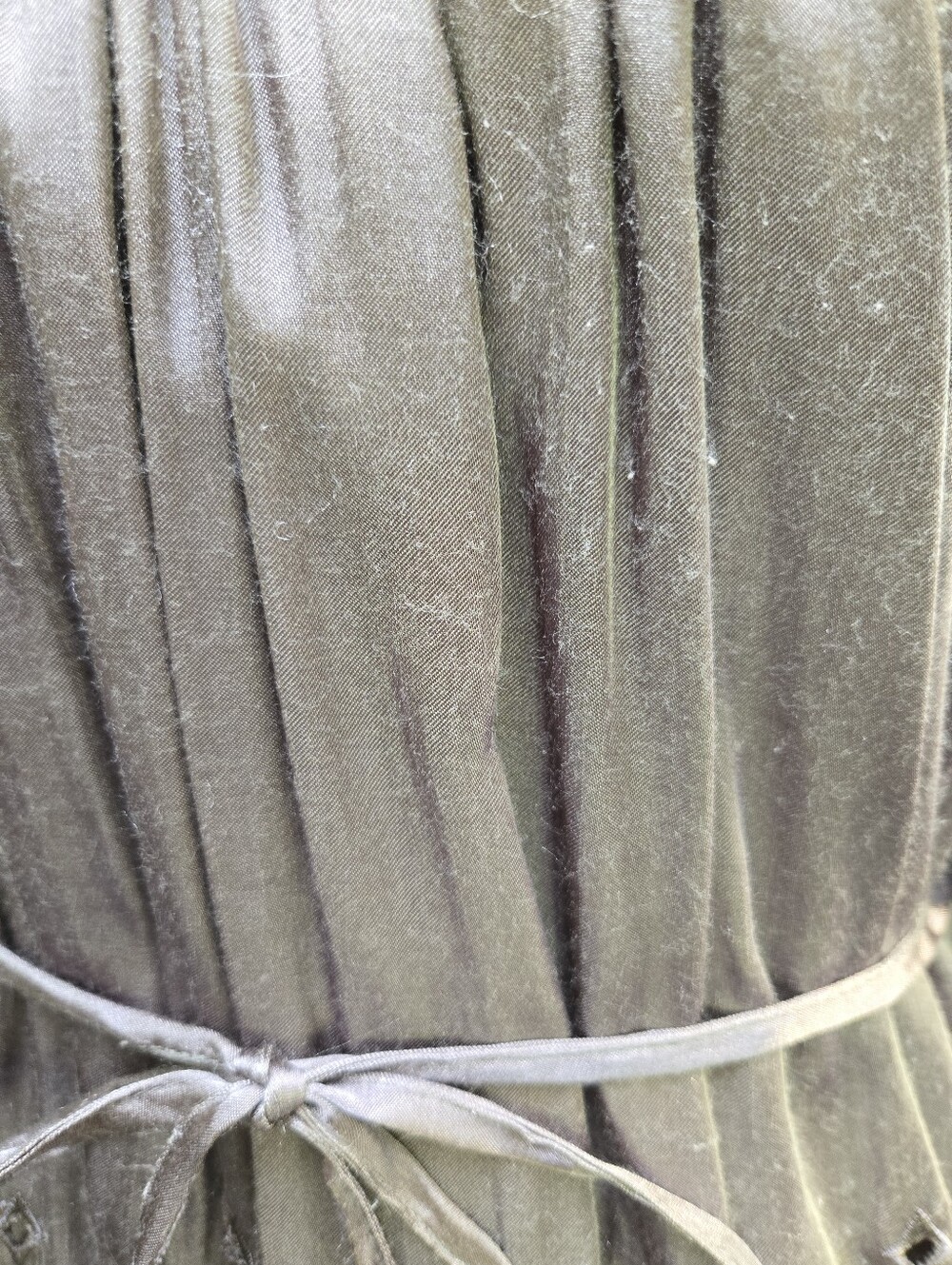 Moon Collection - Live In California Silky Gunmetal Grey Tunic - Size M - Picture 3 of 6
